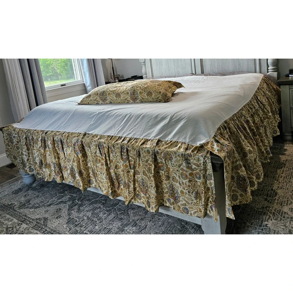 VTG RARE King Lauren Ralph Lauren Floral Marrakesh 3 piece Comforter Set